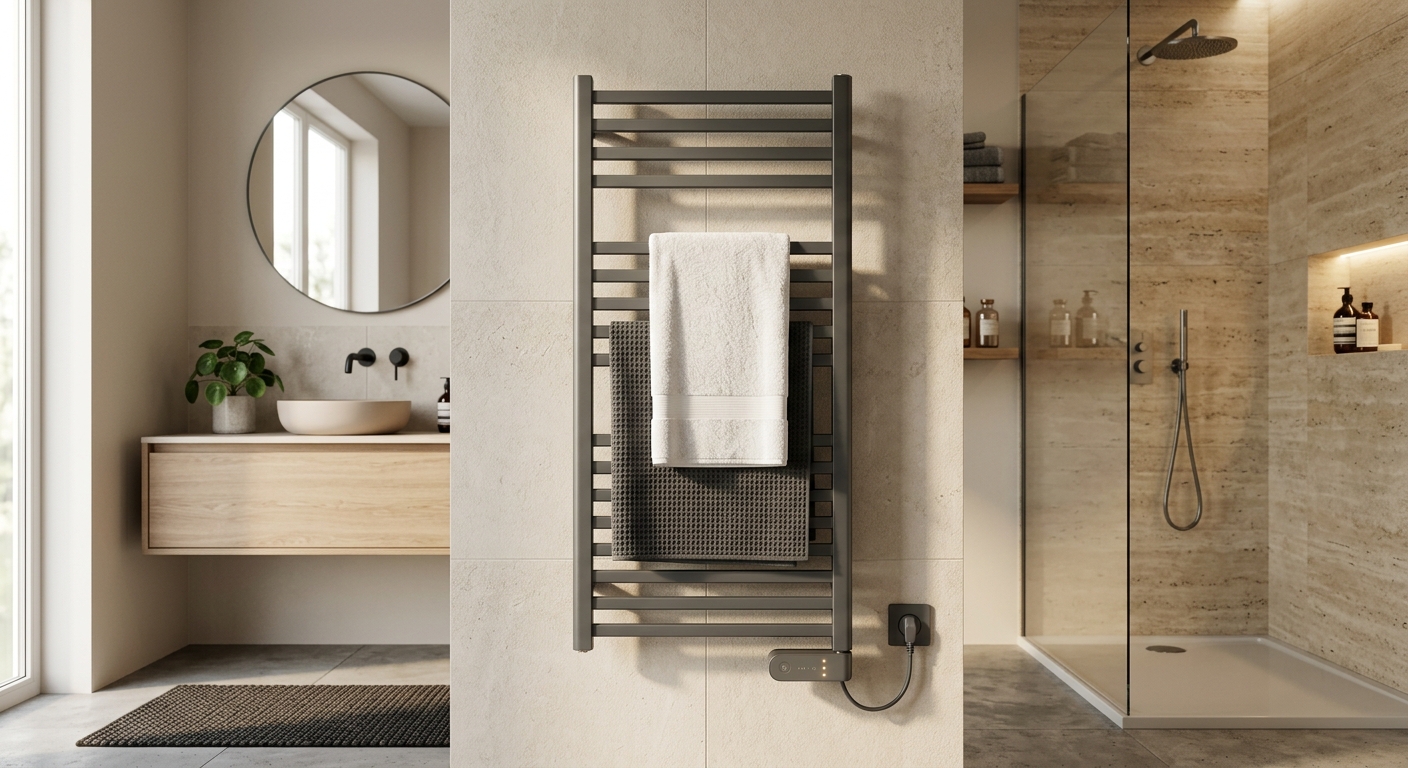 Sèche-serviette moderne salle de bain